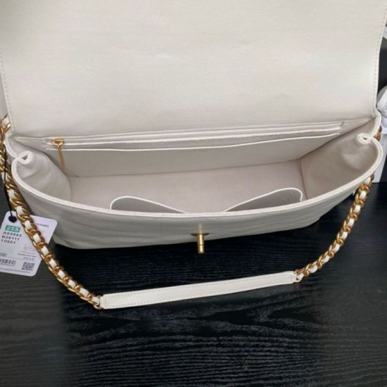Replica Borse Imitazioni Maxi Flap Chanel Con Manico Superiore AS5543 Bianca Imitazioni Replica Borse Imitazioni Maxi Flap Chanel Con Manico Superiore AS5543 Bianca
