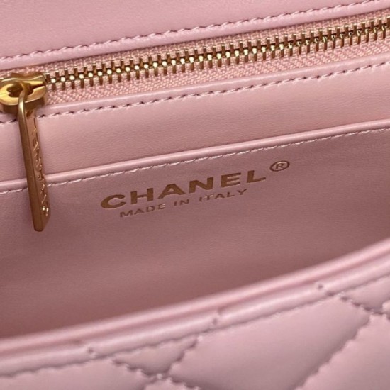 Replica Borsa Mini Flap Chanel AS5758 Rosa Imitazioni Replica Borsa Mini Flap Chanel AS5758 Rosa
