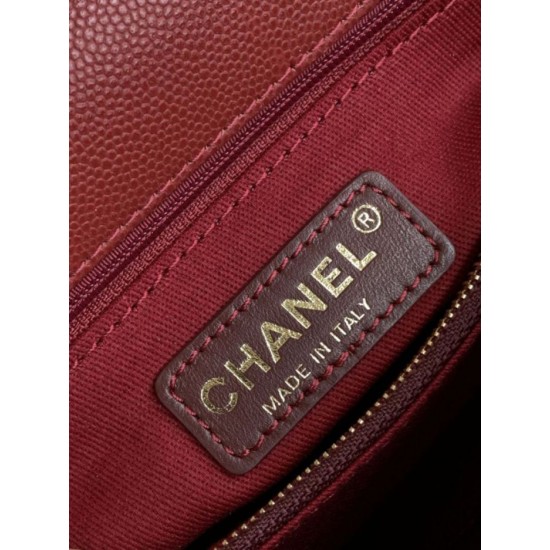 Replica Borse Alta Qualità a Mano Chanel con Manico Superiore AS2215 Rosso Imitazioni Replica Borse Alta Qualità a Mano Chanel con Manico Superiore AS2215 Rosso