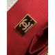 Replica Perfetta Chanel con patta e manico superiore AS2215 Azzurro