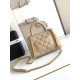 Replica Borsa Chanel con patta e manico superiore AS2215 Albicocca