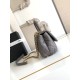 Replica Borsa Chanel con patta e manico superiore AS2215 Grigio