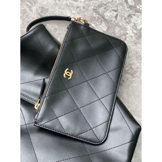 Replica Borsa Chanel Maxi Shopping Tote AS5463 Nero Imitazioni Replica Borsa Chanel Maxi Shopping Tote AS5463 Nero
