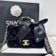 Replica Borse Imitazioni Chanel Mini con patta e manico AS5875 Nero Imitazioni Replica Borse Imitazioni Chanel Mini con patta e manico AS5875 Nero