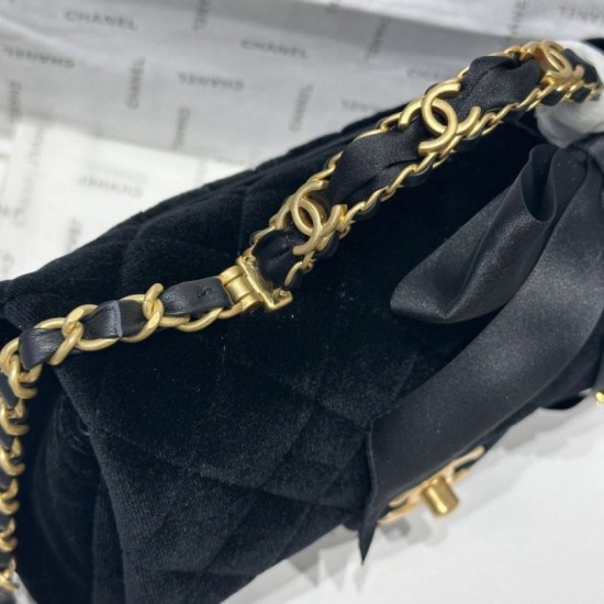 Replica Borse Imitazioni Chanel Mini con patta e manico AS5875 Nero Imitazioni Replica Borse Imitazioni Chanel Mini con patta e manico AS5875 Nero