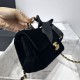 Replica Borse Imitazioni Chanel Mini con patta e manico AS5875 Nero Imitazioni Replica Borse Imitazioni Chanel Mini con patta e manico AS5875 Nero