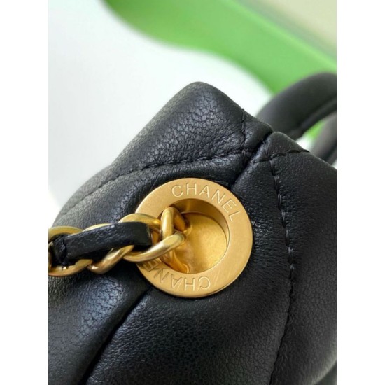 Replica Borse Chanel Mini con fiocco AS5849 Pelle di agnello Nero Imitazioni Replica Borse Chanel Mini con fiocco AS5849 Pelle di agnello Nero