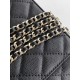 Replica Borsa Chanel Vanity con catena AP4530 Nero Imitazioni Replica Borsa Chanel Vanity con catena AP4530 Nero