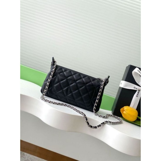 Replica Borsa Chanel Classic Mahjong AP4855 Nero