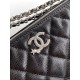 Replica Borsa Chanel Classic Mahjong AP4855 Nero