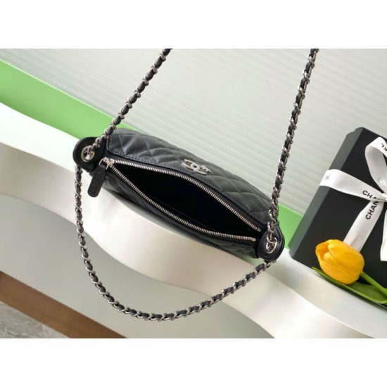 Replica Borsa Chanel Classic Mahjong AP4855 Nero