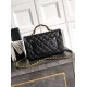 Replica Borsa Chanel Piccola con patta e manico superiore AS5702 Nero Imitazioni Replica Borsa Chanel Piccola con patta e manico superiore AS5702 Nero