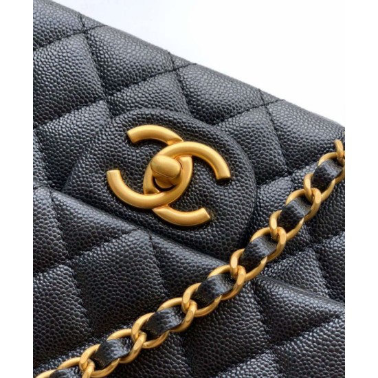 Replica Borsa Chanel Piccola con patta e manico superiore AS5702 Nero Imitazioni Replica Borsa Chanel Piccola con patta e manico superiore AS5702 Nero