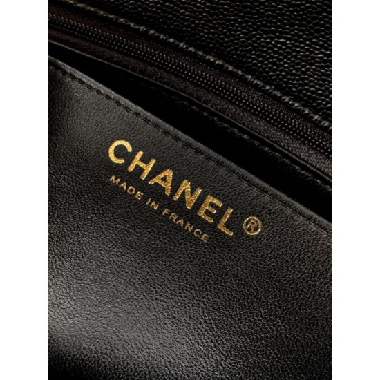 Replica Borsa Chanel Piccola con patta e manico superiore AS5702 Nero Imitazioni Replica Borsa Chanel Piccola con patta e manico superiore AS5702 Nero