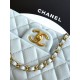 Replica Borse Chanel piccola con patta e manico superiore AS5702 Azzurro Imitazioni Replica Borse Chanel piccola con patta e manico superiore AS5702 Azzurro