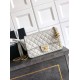 Replica Borse Imitazioni Chanel piccola con patta classica CF in pelle di agnello lucida bianca Imitazioni Replica Borse Imitazioni Chanel piccola con patta classica CF in pelle di agnello lucida bianca