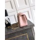 Replica Borse Chanel piccola con patta classica CF in pelle di agnello lucida rosa Imitazioni Replica Borse Chanel piccola con patta classica CF in pelle di agnello lucida rosa