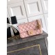 Replica Borse Chanel piccola con patta classica CF in pelle di agnello lucida rosa Imitazioni Replica Borse Chanel piccola con patta classica CF in pelle di agnello lucida rosa