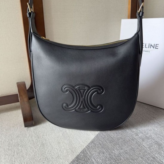 Replica Celine Heloise Medium, borsa a tracolla nera Imitazioni Replica Celine Heloise Medium, borsa a tracolla nera