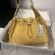 Replica Chanel AS5293, borsa a secchiello con coulisse piccola Hobo Vintage, pelle di daino gialla Imitazioni Replica Chanel AS5293, borsa a secchiello con coulisse piccola Hobo Vintage, pelle di daino gialla
