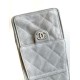 Replica Chanel AS5293 Borsa a secchiello piccola Hobo Vintage con coulisse in pelle scamosciata grigia Imitazioni Replica Chanel AS5293 Borsa a secchiello piccola Hobo Vintage con coulisse in pelle scamosciata grigia