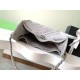 Replica Chanel AS5293 Borsa a secchiello piccola Hobo Vintage con coulisse in pelle scamosciata grigia Imitazioni Replica Chanel AS5293 Borsa a secchiello piccola Hobo Vintage con coulisse in pelle scamosciata grigia