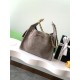 Replica Chanel AS5293 Borse Alta Qualità a secchiello piccola Hobo Vintage con coulisse in pelle scamosciata viola chiaro Imitazioni Replica Chanel AS5293 Borse Alta Qualità a secchiello piccola Hobo Vintage con coulisse in pelle scamosciata viola chiaro