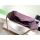 Replica Chanel AS5293 Borsa a secchiello piccola Hobo Vintage con coulisse in pelle scamosciata viola Imitazioni Replica Chanel AS5293 Borsa a secchiello piccola Hobo Vintage con coulisse in pelle scamosciata viola