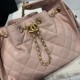 Replica Chanel AS5293 Borse Imitazioni a secchiello piccola Hobo Vintage con coulisse in pelle di vitello granata rosa Imitazioni Replica Chanel AS5293 Borse Imitazioni a secchiello piccola Hobo Vintage con coulisse in pelle di vitello granata rosa
