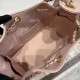 Replica Chanel AS5293 Borse Imitazioni a secchiello piccola Hobo Vintage con coulisse in pelle di vitello granata rosa Imitazioni Replica Chanel AS5293 Borse Imitazioni a secchiello piccola Hobo Vintage con coulisse in pelle di vitello granata rosa