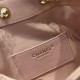 Replica Chanel AS5293 Borse Imitazioni a secchiello piccola Hobo Vintage con coulisse in pelle di vitello granata rosa Imitazioni Replica Chanel AS5293 Borse Imitazioni a secchiello piccola Hobo Vintage con coulisse in pelle di vitello granata rosa