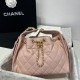 Replica Chanel AS5293 Borse Imitazioni a secchiello piccola Hobo Vintage con coulisse in pelle di vitello granata rosa Imitazioni Replica Chanel AS5293 Borse Imitazioni a secchiello piccola Hobo Vintage con coulisse in pelle di vitello granata rosa