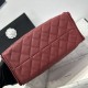 Replica Chanel 25c AS5293 Borsa a secchiello Hobo Vintage piccola con coulisse in pelle di vitello granata Rosso Imitazioni Replica Chanel 25c AS5293 Borsa a secchiello Hobo Vintage piccola con coulisse in pelle di vitello granata Rosso