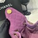 Replica Chanel 25c AS5293 Bora Pari a secchiello Hobo Vintage piccola con coulisse Denim Viola Imitazioni Replica Chanel 25c AS5293 Bora Pari a secchiello Hobo Vintage piccola con coulisse Denim Viola