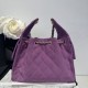 Replica Chanel 25c AS5293 Bora Pari a secchiello Hobo Vintage piccola con coulisse Denim Viola Imitazioni Replica Chanel 25c AS5293 Bora Pari a secchiello Hobo Vintage piccola con coulisse Denim Viola