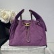 Replica Chanel 25c AS5293 Bora Pari a secchiello Hobo Vintage piccola con coulisse Denim Viola Imitazioni Replica Chanel 25c AS5293 Bora Pari a secchiello Hobo Vintage piccola con coulisse Denim Viola