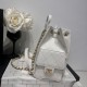 Replica Zaino Chanel 25B Medio in Vitello Granato Bianco AS5600 Imitazioni Replica Zaino Chanel 25B Medio in Vitello Granato Bianco AS5600