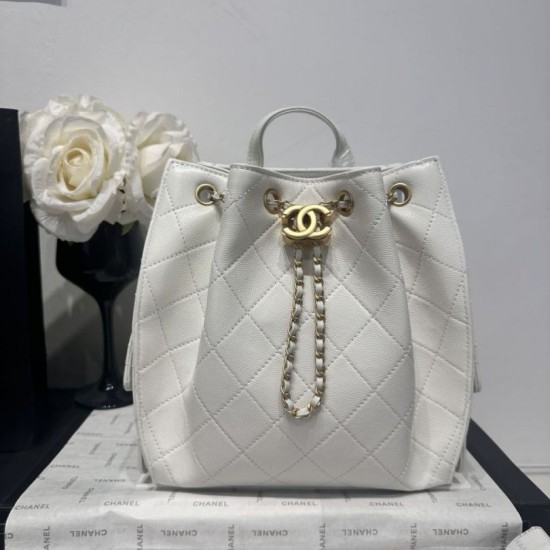 Replica Zaino Chanel 25B Medio in Vitello Granato Bianco AS5600 Imitazioni Replica Zaino Chanel 25B Medio in Vitello Granato Bianco AS5600