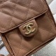 Replica Zaino Chanel 25B Medio in Vitello Granato Marrone AS5600 Imitazioni Replica Zaino Chanel 25B Medio in Vitello Granato Marrone AS5600