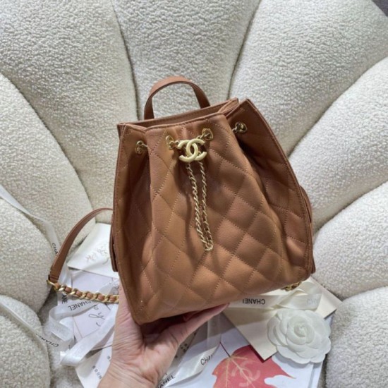 Replica Zaino Chanel 25B Medio in Vitello Granato Marrone AS5600 Imitazioni Replica Zaino Chanel 25B Medio in Vitello Granato Marrone AS5600
