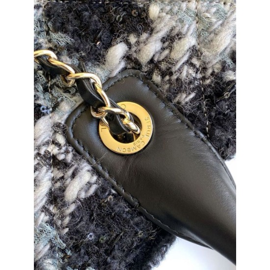 Replica borse griffate Shopping Chanel 25N AS5689 in Tweed Agnello Coco Neige Nero Imitazioni Replica borse griffate Shopping Chanel 25N AS5689 in Tweed Agnello Coco Neige Nero