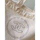 Replica Borsa Tote Chanel Coco Beach con Borsa Piccola Agnello Bianco Imitazioni Replica Borsa Tote Chanel Coco Beach con Borsa Piccola Agnello Bianco