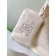 Replica Borsa Tote Chanel Coco Beach con Borsa Piccola Agnello Bianco Imitazioni Replica Borsa Tote Chanel Coco Beach con Borsa Piccola Agnello Bianco