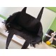 Replica Borsa Tote Chanel Coco Beach con Borsa Piccola Agnello Nero Imitazioni Replica Borsa Tote Chanel Coco Beach con Borsa Piccola Agnello Nero