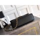 Replica Borsa Tote Chanel 25k Classica con Patta Caviar Pelle di Vitello Nera Hardware Oro Imitazioni Replica Borsa Tote Chanel 25k Classica con Patta Caviar Pelle di Vitello Nera Hardware Oro