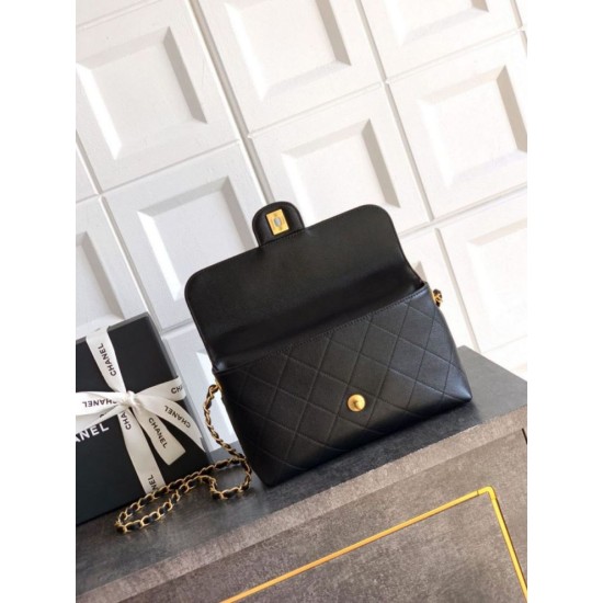Replica Borsa Tote Chanel 25k Classica con Patta Caviar Pelle di Vitello Nera Hardware Oro Imitazioni Replica Borsa Tote Chanel 25k Classica con Patta Caviar Pelle di Vitello Nera Hardware Oro
