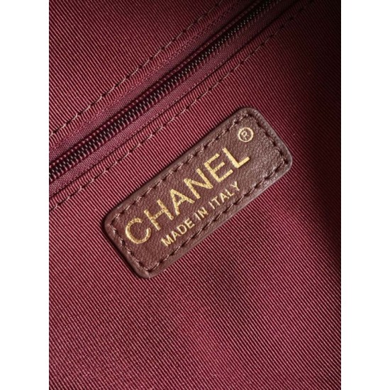 Replica Borse bowling piccola Chanel AS5792 Pelle di agnello Bordeaux Imitazioni Replica Borse bowling piccola Chanel AS5792 Pelle di agnello Bordeaux