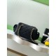 Replica Borse bowling piccola Chanel AS5792 Pelle di vitello granata Nero Imitazioni Replica Borse bowling piccola Chanel AS5792 Pelle di vitello granata Nero