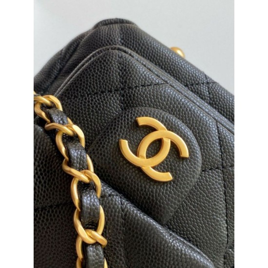 Replica Borse bowling piccola Chanel AS5792 Pelle di vitello granata Nero Imitazioni Replica Borse bowling piccola Chanel AS5792 Pelle di vitello granata Nero