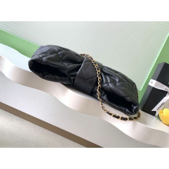 Replica Borsa a fiocco Chanel 25K Pelle di agnello AS5851 Nero Imitazioni Replica Borsa a fiocco Chanel 25K Pelle di agnello AS5851 Nero